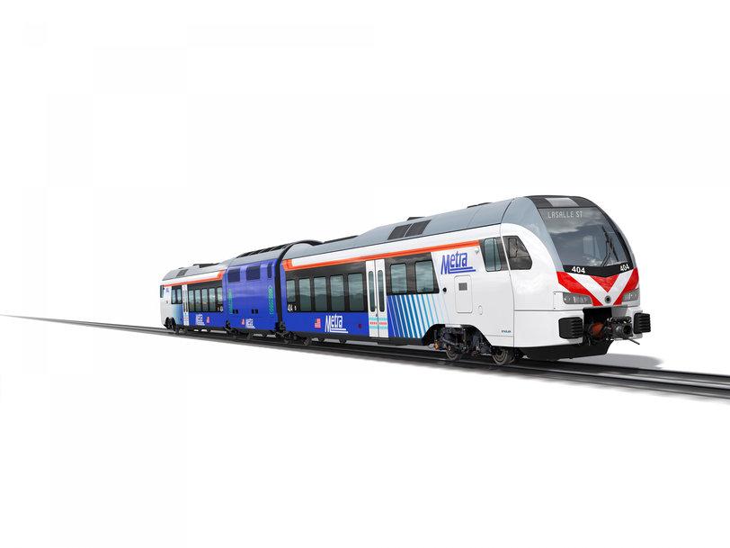 FIRST BATTERY TRAINS FROM STADLER FOR CHICAGO